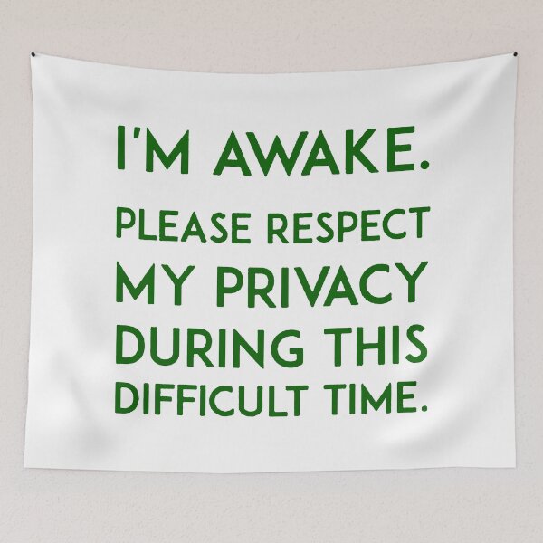 Item preview, Morning Grump; I Am Awake; designed and sold by StickerApe.