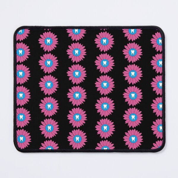 Item preview, Pink Flower Tooth designed and sold by thehippiehygienist.