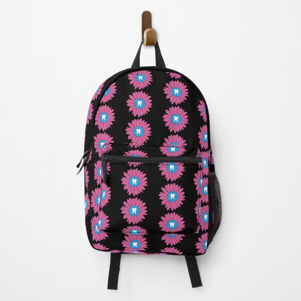 Item preview, Pink Flower Tooth designed and sold by thehippiehygienist.
