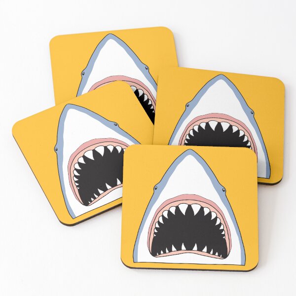 Item preview, Cartoon Shark Big Bite designed and sold by FlashCraft Design.