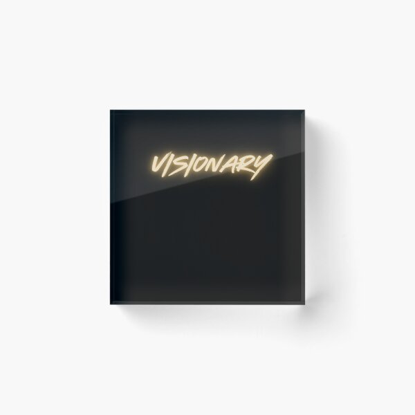 Item preview, Visionary Marvelous Superhero Inspirational Text Affirmation Motivational Gold designed and sold by Melan Designs.