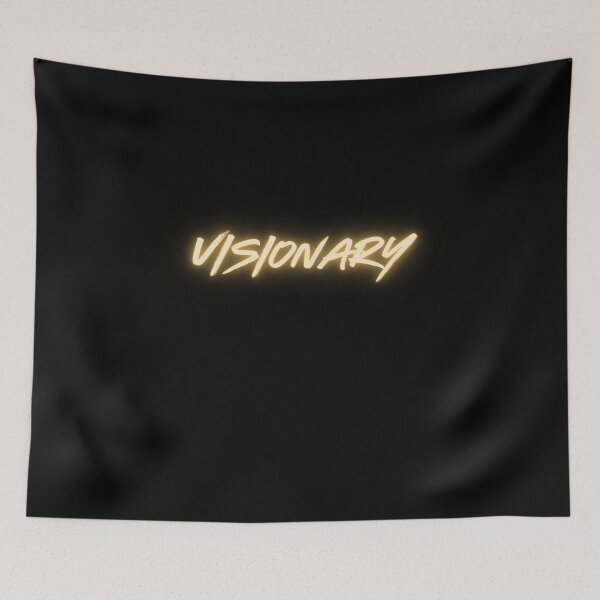 Item preview, Visionary Marvelous Superhero Inspirational Text Affirmation Motivational Gold designed and sold by Melan Designs.