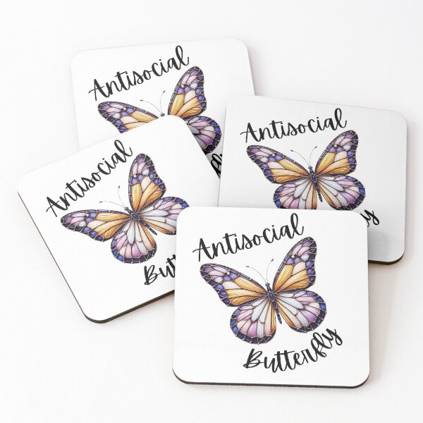 Item preview, Antisocial Butterfly designed and sold by Avida's Fever Dreams.