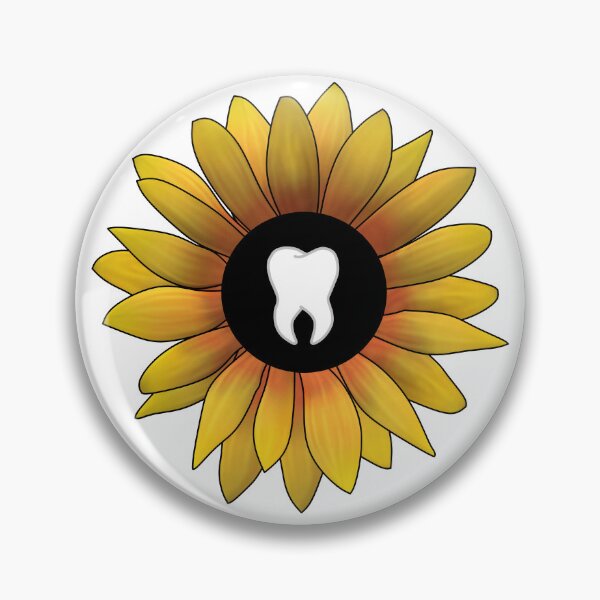 Item preview, Sunflower Tooth designed and sold by thehippiehygienist.