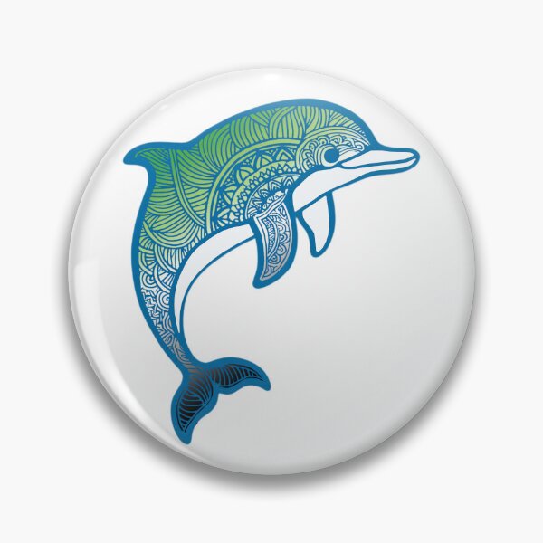 Item preview,  Aromantic Pride Mandala Dolphin  designed and sold by Travelslightly.