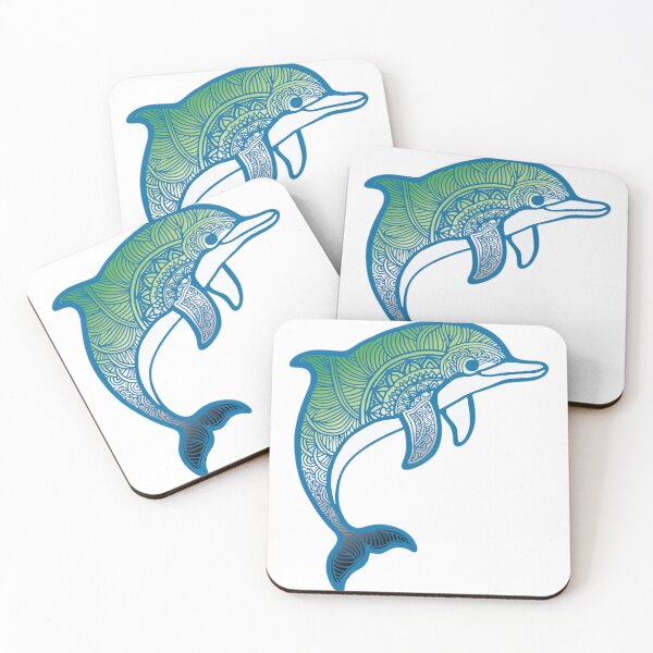 Item preview,  Aromantic Pride Mandala Dolphin  designed and sold by Travelslightly.