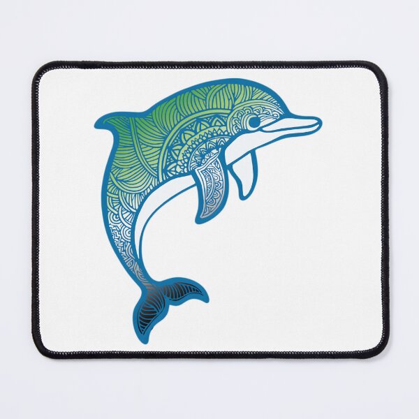 Item preview,  Aromantic Pride Mandala Dolphin  designed and sold by Travelslightly.