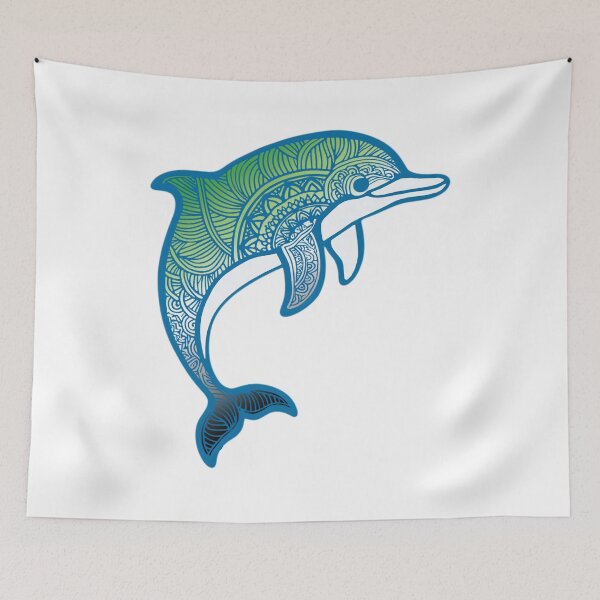 Item preview,  Aromantic Pride Mandala Dolphin  designed and sold by Travelslightly.
