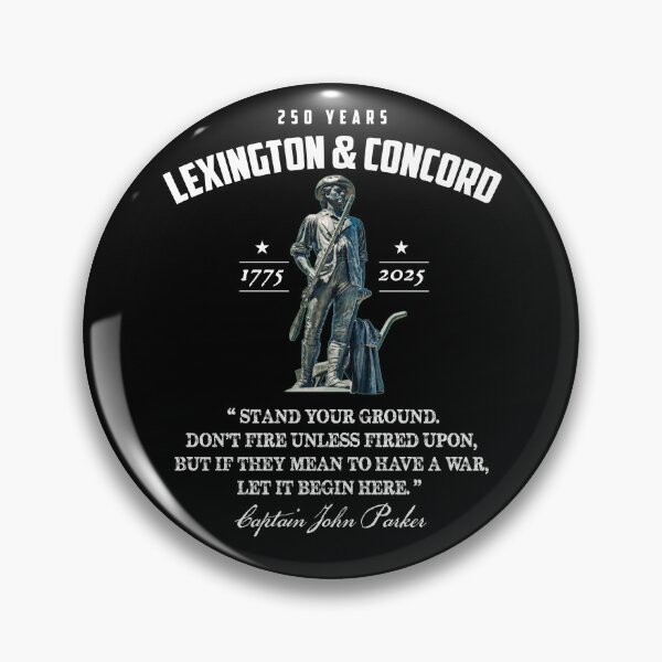Item preview, Lexington and Concord 250 Captain John Parker designed and sold by twHistory.