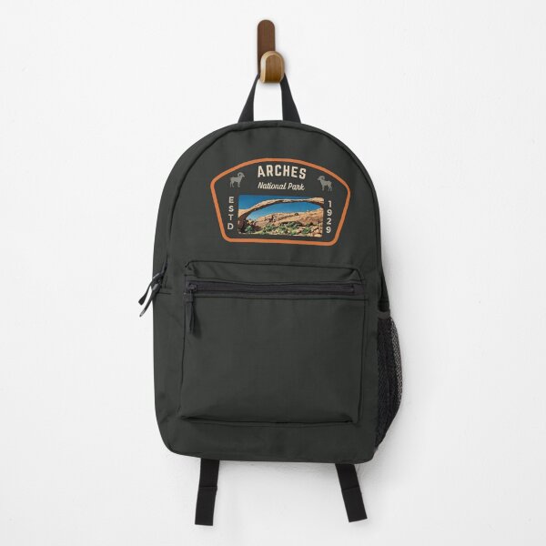 Item preview, Arches National Park Badge, Landscape Arch designed and sold by The Wandering Bookworm.