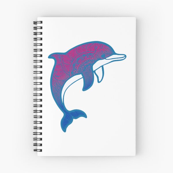 Item preview, Bisexual Pride Mandala Dolphin  designed and sold by Travelslightly.