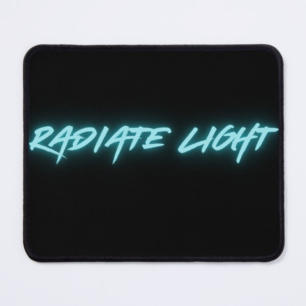 Item preview, Radiate Light Marvelous Superhero Text Affirmation Mantra Blue designed and sold by Melan Designs.