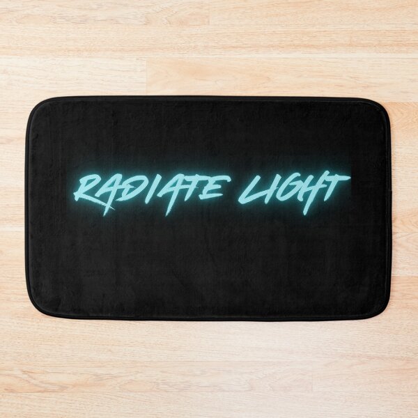 Item preview, Radiate Light Marvelous Superhero Text Affirmation Mantra Blue designed and sold by Melan Designs.