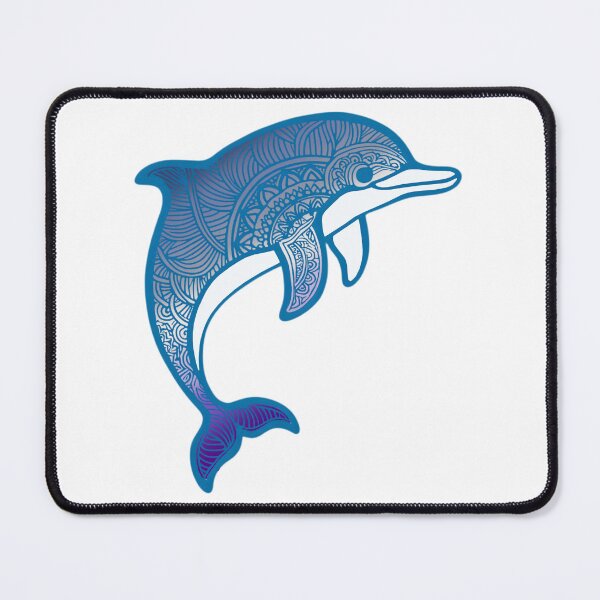 Item preview, Butch Pride Mandala Dolphin designed and sold by Travelslightly.