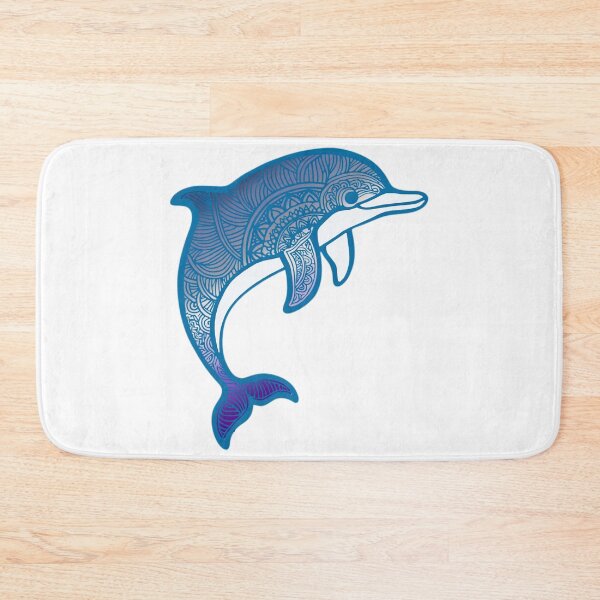 Item preview, Butch Pride Mandala Dolphin  designed and sold by Travelslightly.