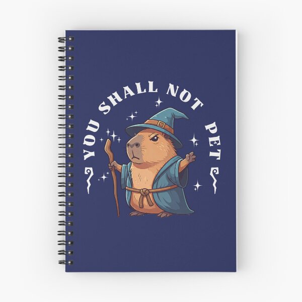 Item preview, You Shall Not Pet - Wizard Capybara  designed and sold by The magic  Yellow bus.