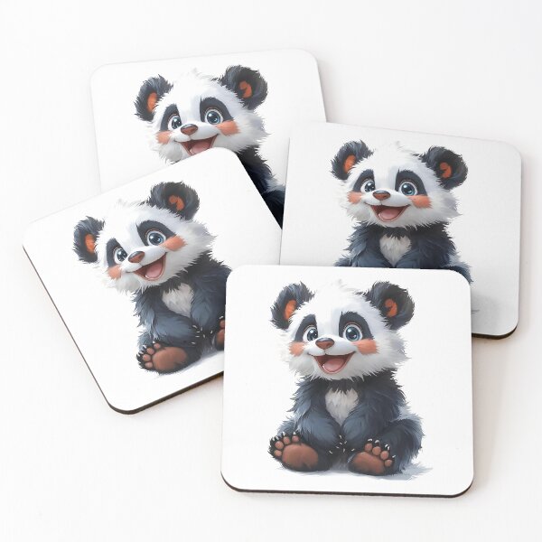 Item preview, Cute Happy Cartoon Panda designed and sold by Taans-Creation.