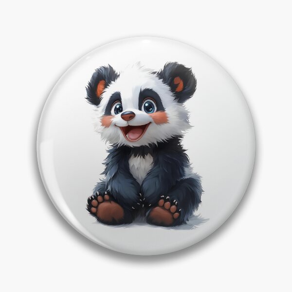 Item preview, Cute Happy Cartoon Panda designed and sold by Taans-Creation.