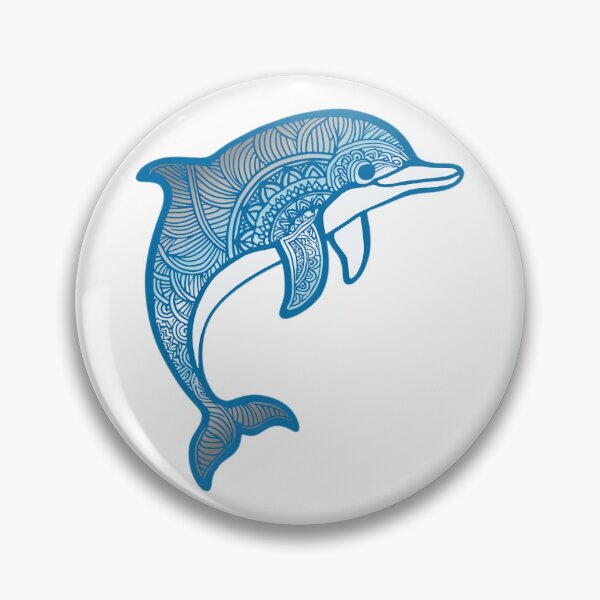 Item preview,  Demiboy Pride Mandala Dolphin  designed and sold by Travelslightly.