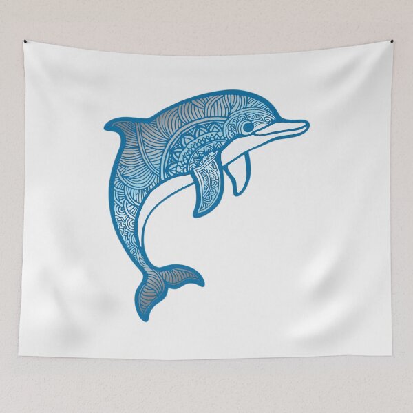Item preview,  Demiboy Pride Mandala Dolphin  designed and sold by Travelslightly.