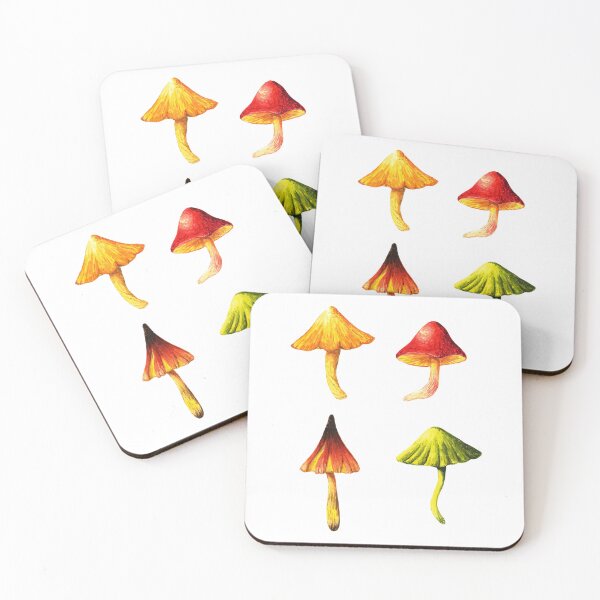 Item preview, Set of mushrooms designed and sold by SandraHaro.