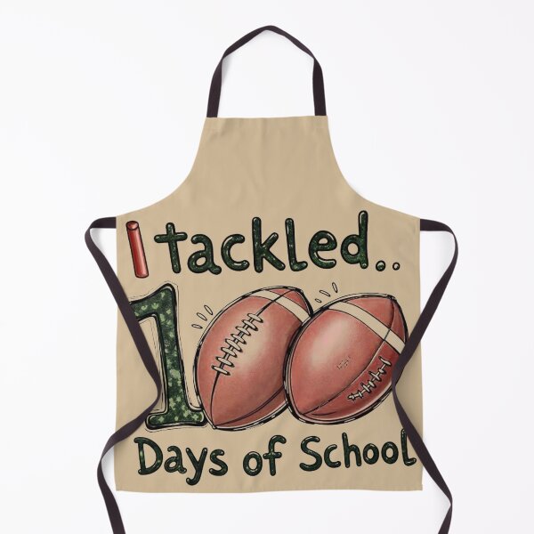 Item preview, I Tackeled 100 Days of School Shirt, 100 Days of Doing Teacher Things Sweatshirt, Happy 100 Days Of School, 100 Days Celebration Shirt, Teacher Gift designed and sold by FitFisher.