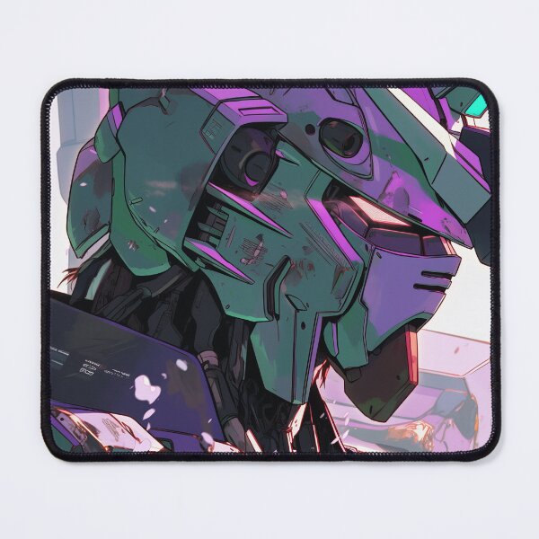 Item preview, Giant Mecha Mobile Suit Hue Purple Anime  designed and sold by AnimeArsenalPrints.