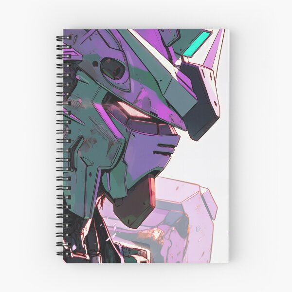 Item preview, Giant Mecha Mobile Suit Hue Purple Anime  designed and sold by AnimeArsenalPrints.