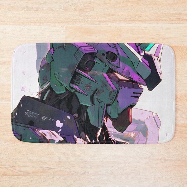 Item preview, Giant Mecha Mobile Suit Hue Purple Anime  designed and sold by AnimeArsenalPrints.