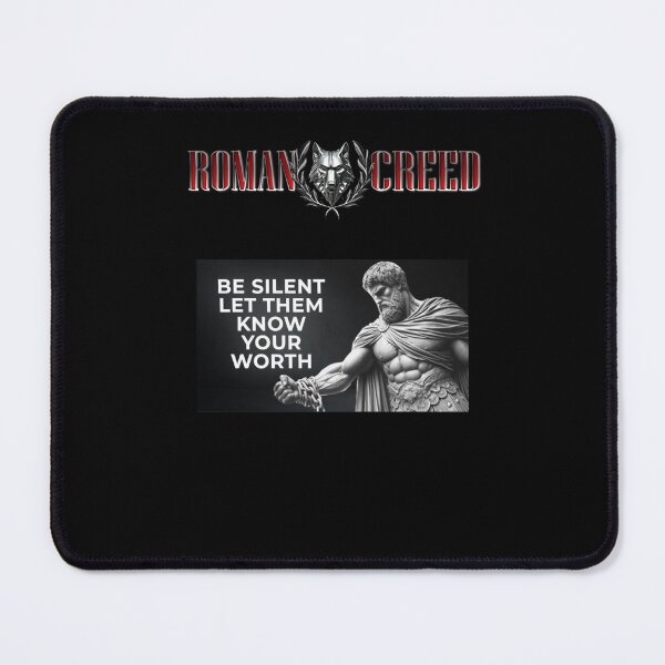 Item preview, ROMAN CREED: BE SILENT LET THEM KNOW YOUR WORTH designed and sold by MK-GRAPHICS2020.