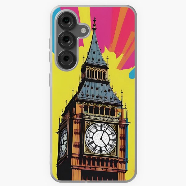 Item preview, Big Ben Pop Art Retro London Landmark Sticker designed and sold by EthosWear.