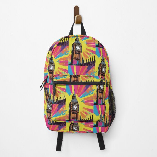 Item preview, Big Ben Pop Art Retro London Landmark Sticker designed and sold by EthosWear.