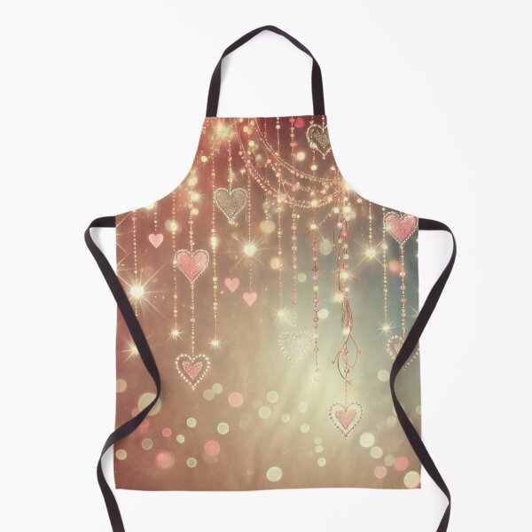 Item preview, Sparkling Heart Cascade: Dreamy Hanging Lights designed and sold by LyssasMindArt.