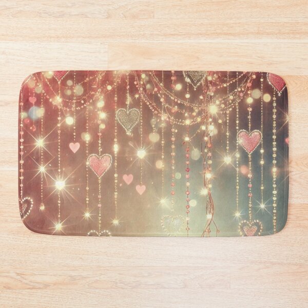 Item preview, Sparkling Heart Cascade: Dreamy Hanging Lights designed and sold by LyssasMindArt.