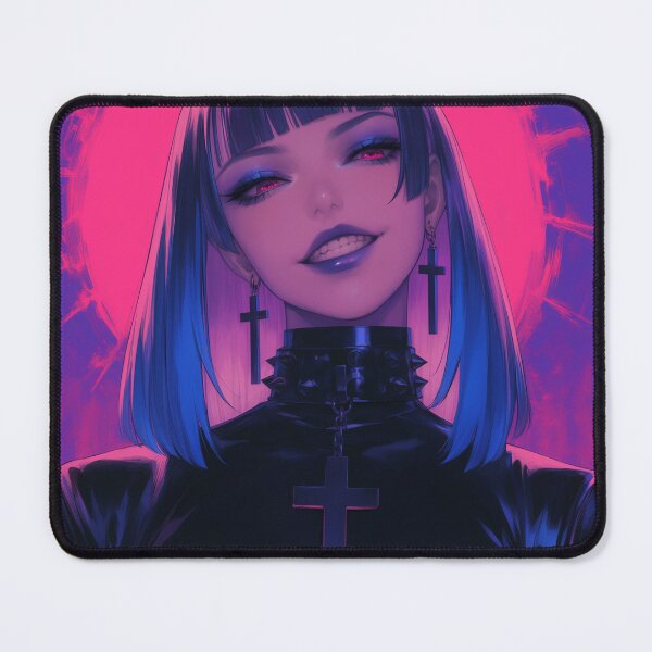 Item preview, Anime Goth Babe designed and sold by CursedbyLilith.