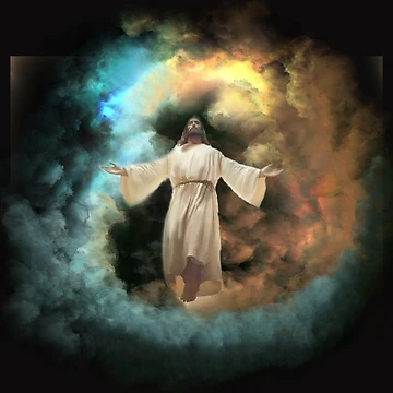 Artwork thumbnail, Jesus Rising by CDT Art