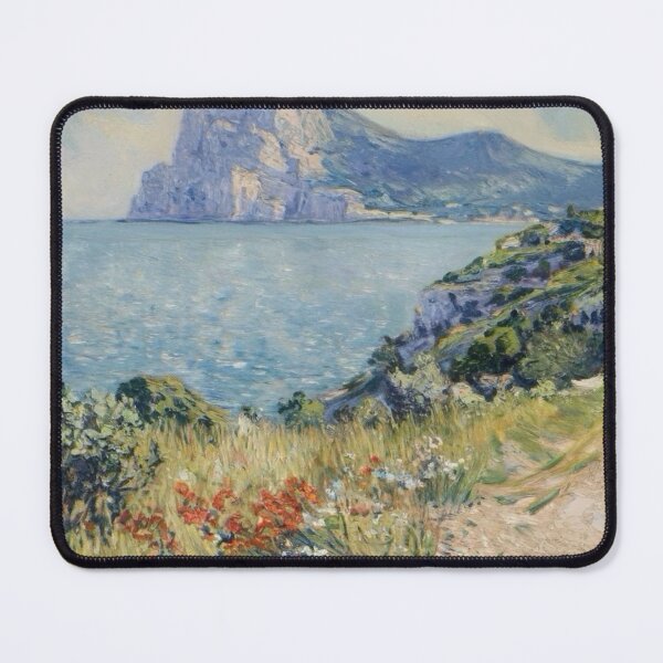 Item preview, Coastal Pathway with Wildflowers – French Seaside  designed and sold by CARRAANN.