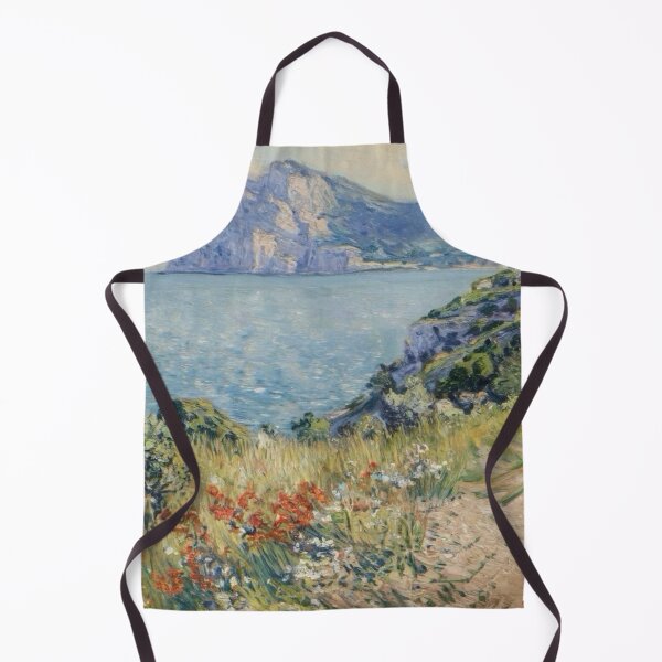 Item preview, Coastal Pathway with Wildflowers – French Seaside designed and sold by CARRAANN.