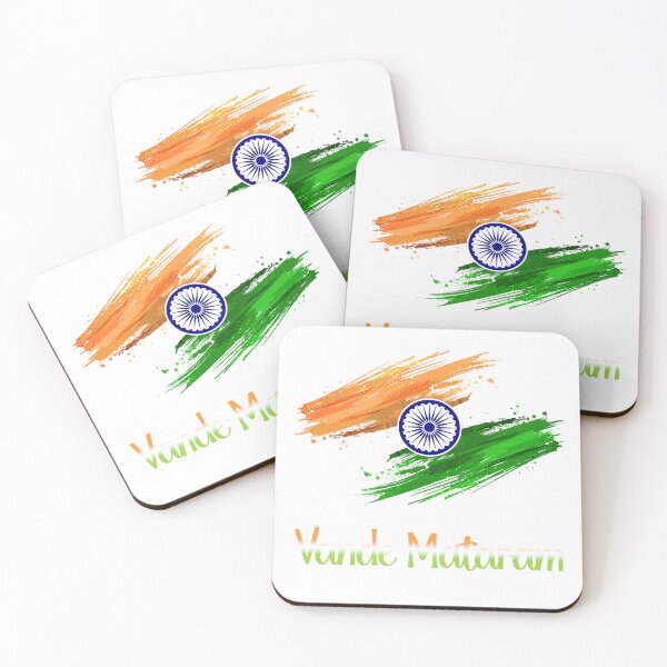 Item preview, Vande Mataram T-Shirt Design with Indian Flag designed and sold by inoventre.