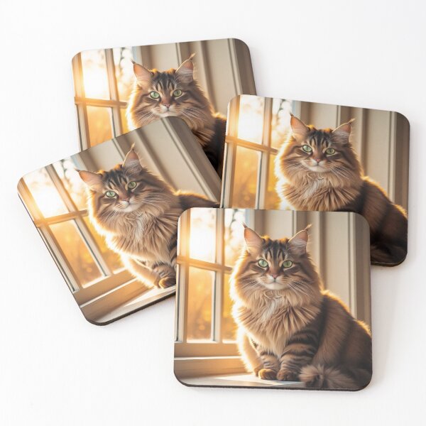 Item preview, Maine Coon Cat  designed and sold by Aisha  Hamza.