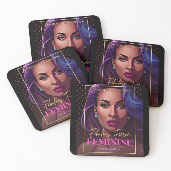 Item preview, Fabulous Fierce Feminine Glamorous Women Aesthetic Beautiful Girl designed and sold by Melan Designs.
