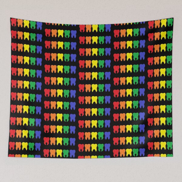 Item preview, Rainbow Teeth designed and sold by thehippiehygienist.