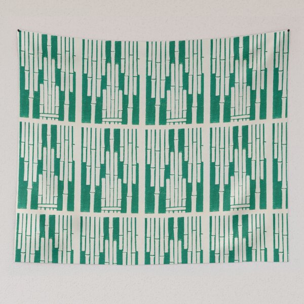 Item preview, Bamboo Print Pattern designed and sold by WhatsOlPussycat.