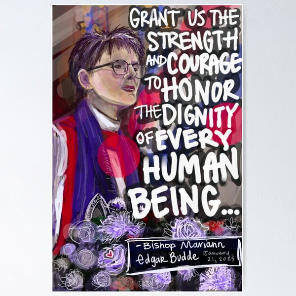 Item preview, “Grant Us The Strength” Mariann Budde  designed and sold by dinahlangsjoen.