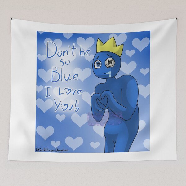 Item preview, Blue Valentine's Day (Rainbow Friends) designed and sold by DarkDragonDeception - Claudia.