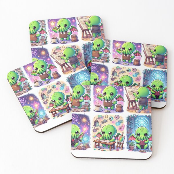 Item preview, Chibi Cthulhu at Work: Cosmic Careers designed and sold by AlejandroDigi.