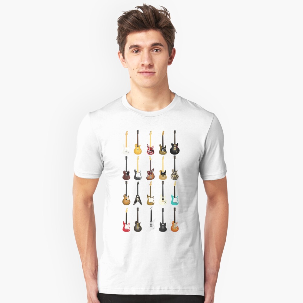 Guitar Collection Slim Fit T-Shirt