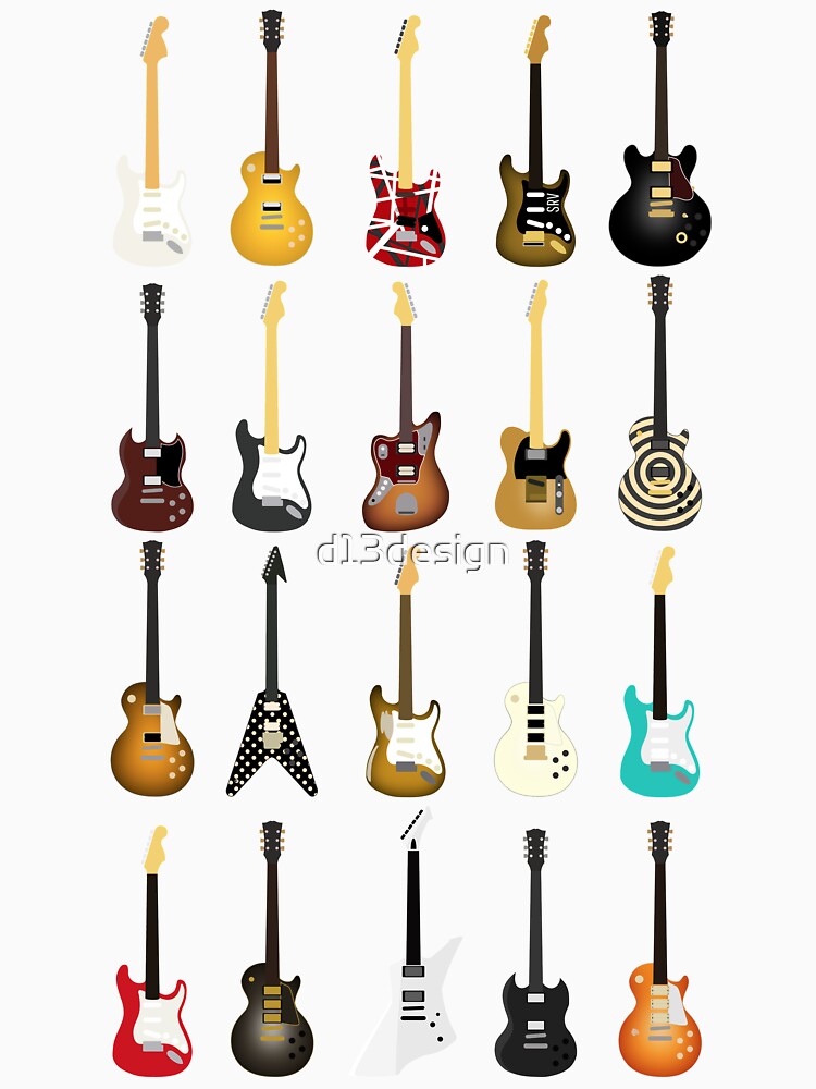 Guitar Collection by d13design