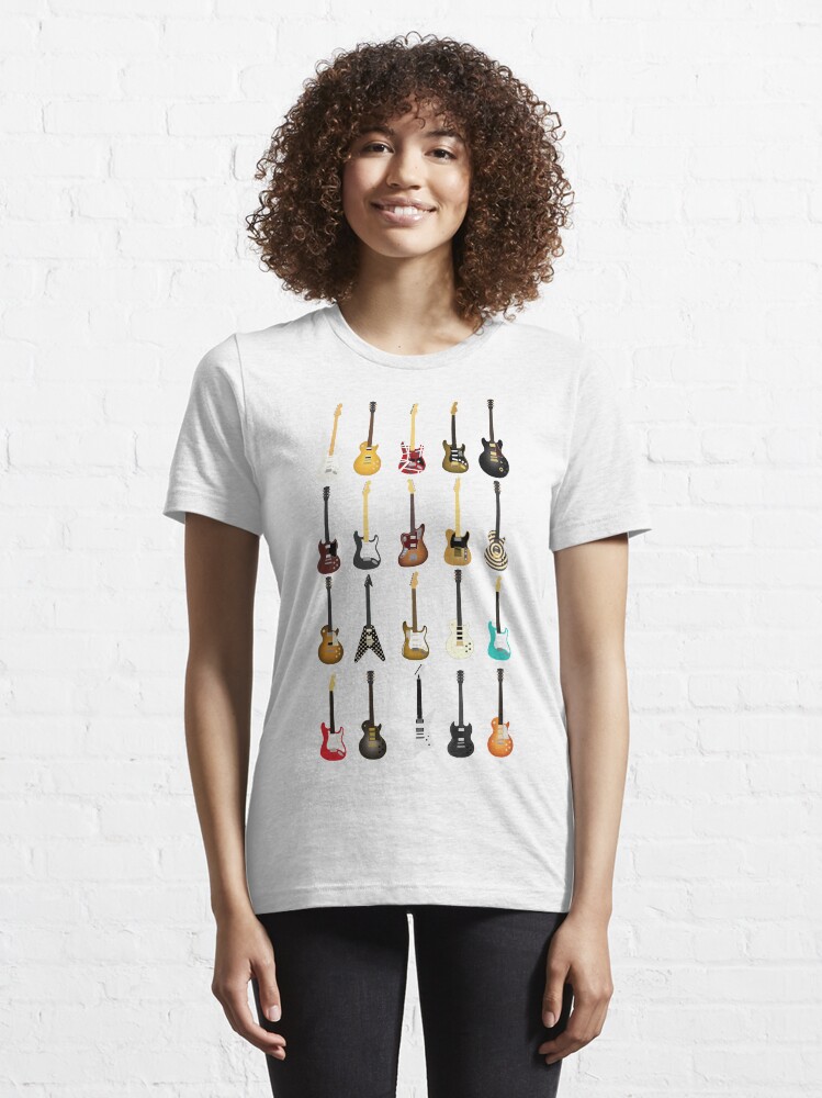 Alternate view of Guitar Collection Essential T-Shirt