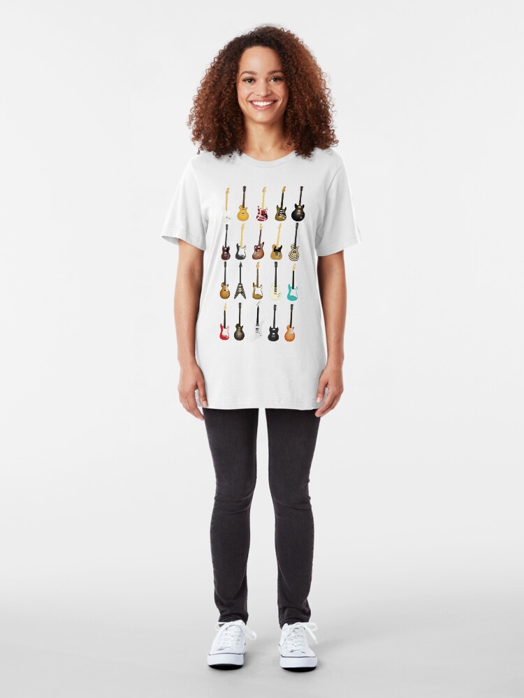 Alternate view of Guitar Collection Slim Fit T-Shirt